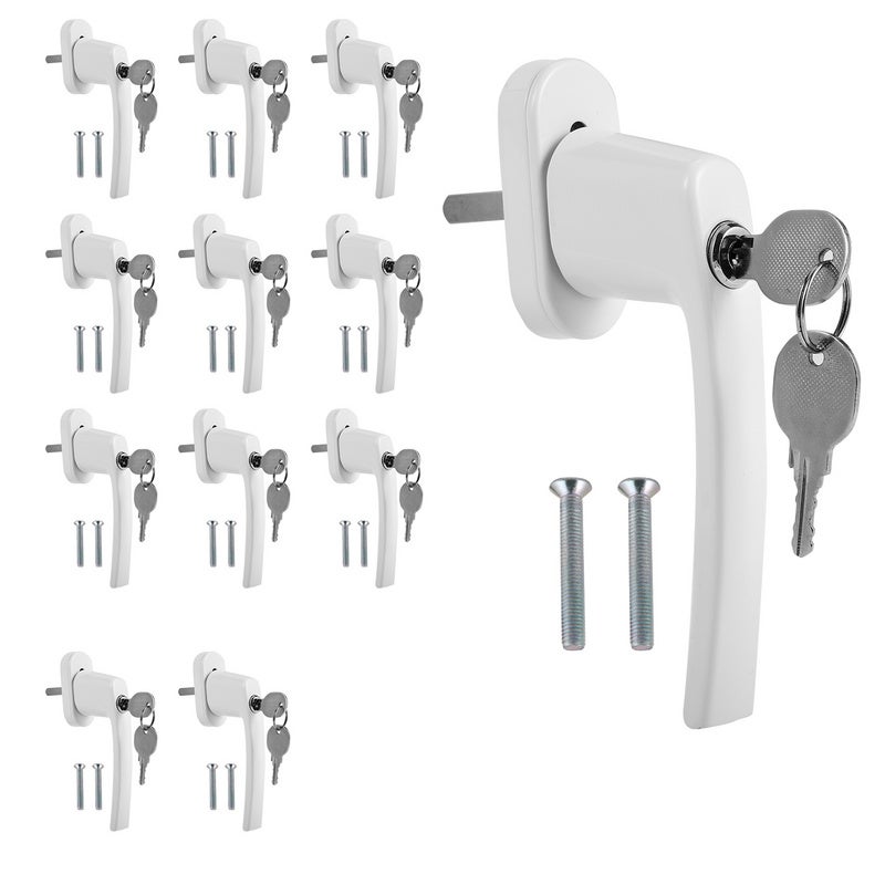 Aexit Verrou De Sécurité En Métal Avec Verrou Argenté Et Clés