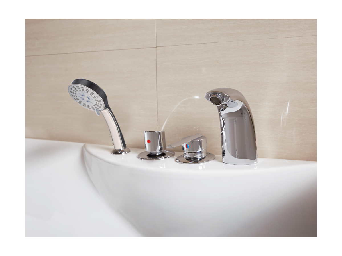 Baignoire balnéo blanche - 1 place - 140L - 150 x 75 x 54,5 cm - Angle gauche - GAVINO - 8