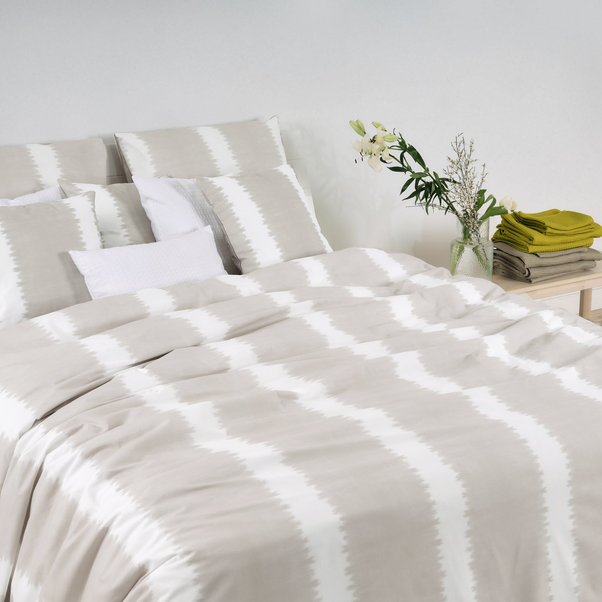 Capa de edredom Brístol Beig 260x240 cm - 2