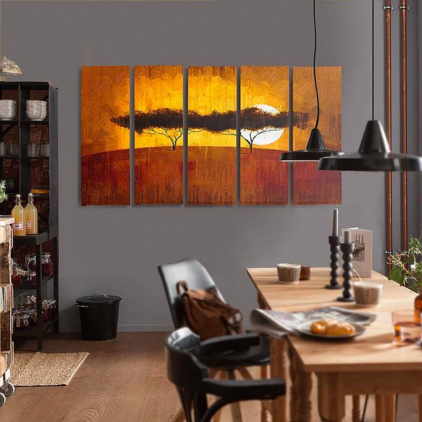 Tableau deux arbres - 200 x 100 cm - 4