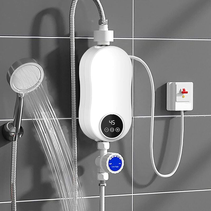 Chauffe-eau électronique 220 V 6000 W Mini Chauffe-eau Instantané Avec