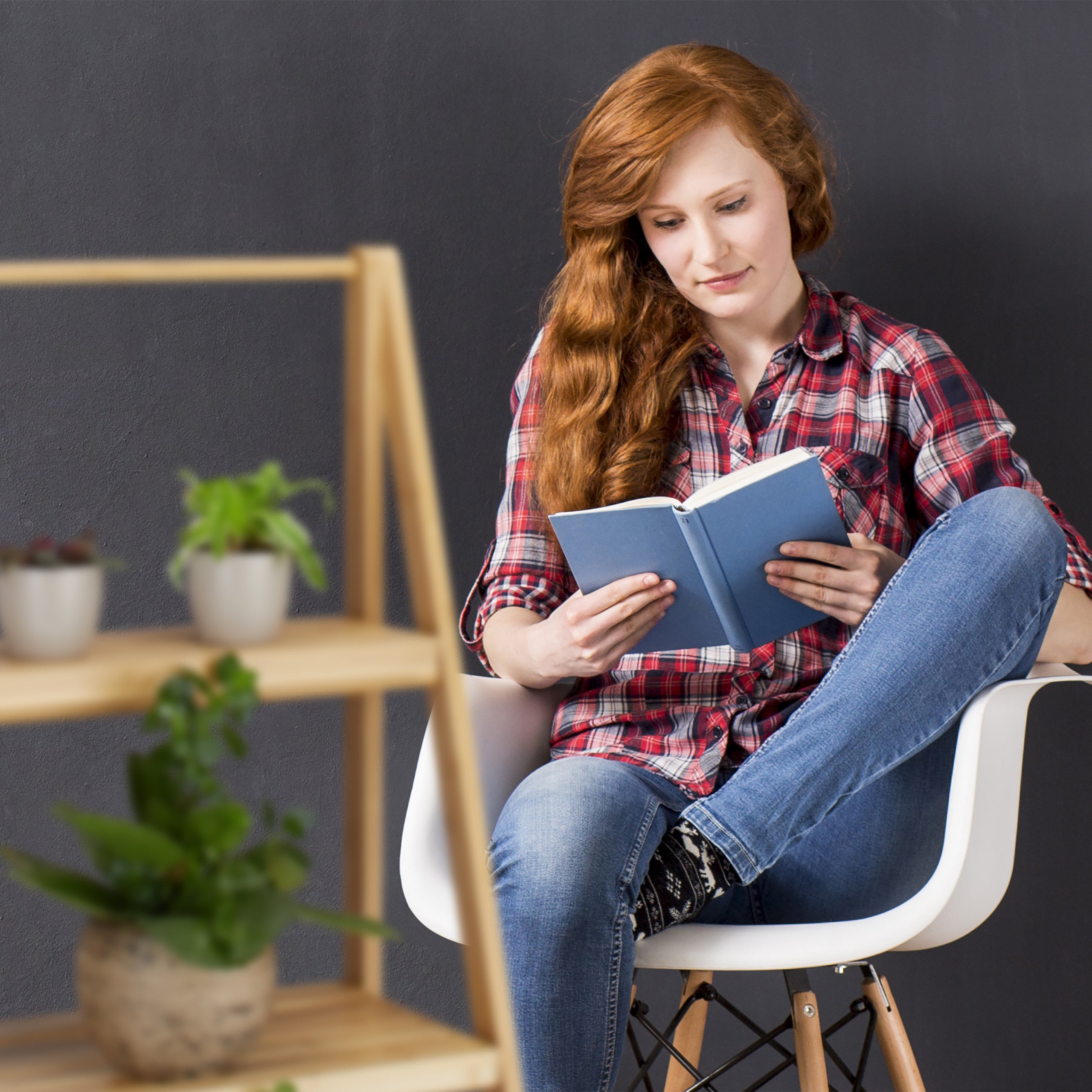 Escalier étagère pour fleurs bambou 3 étages pliant rangement plantes HxlxP: 99 x 45 x 32 cm, nature, Relaxdays - 5