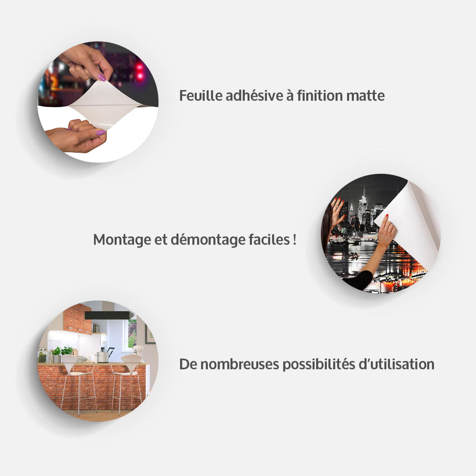 Papier peint adhésif Carried by the Wind - 441 x 315 cm - 3