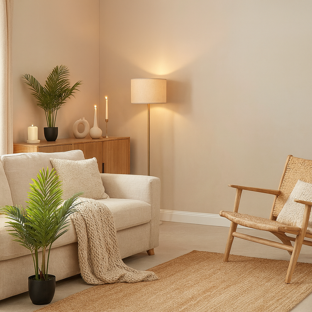 Palmera Artificial Areca 70 cm – Árbol Decorativo Compacto - Planta Artificial Valyria Home - 8