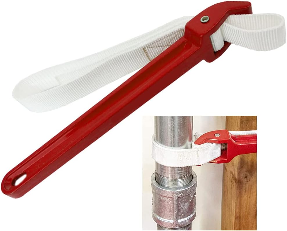 Klucz taśmowy 85 cm do filtrów i filtra oleju samochodowego PVC - Narzędzie do wymiany filtra - Rura PVC