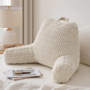Oreiller De Lecture En Forme De U – Coussin Ergonomique Pour Bras – 60x55x20 Cm – Pour Lit, Canapé, Bureau – Housse Amovible