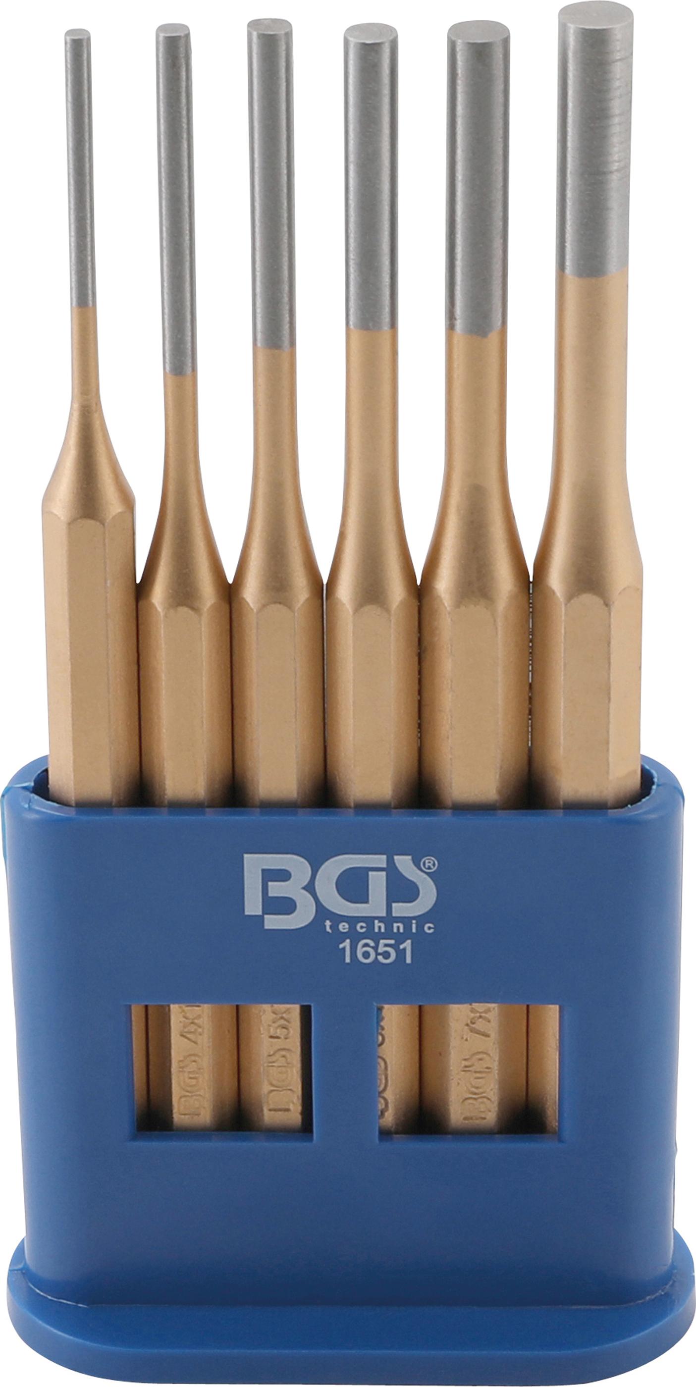 Jeu De 18 Chasse-goupilles Et Pointeaux BGS Technic - Réf. 26038, Neuf
