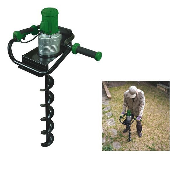 Tarière électrique 1200W + mèche en acier laqué PRTARELEC Ribiland