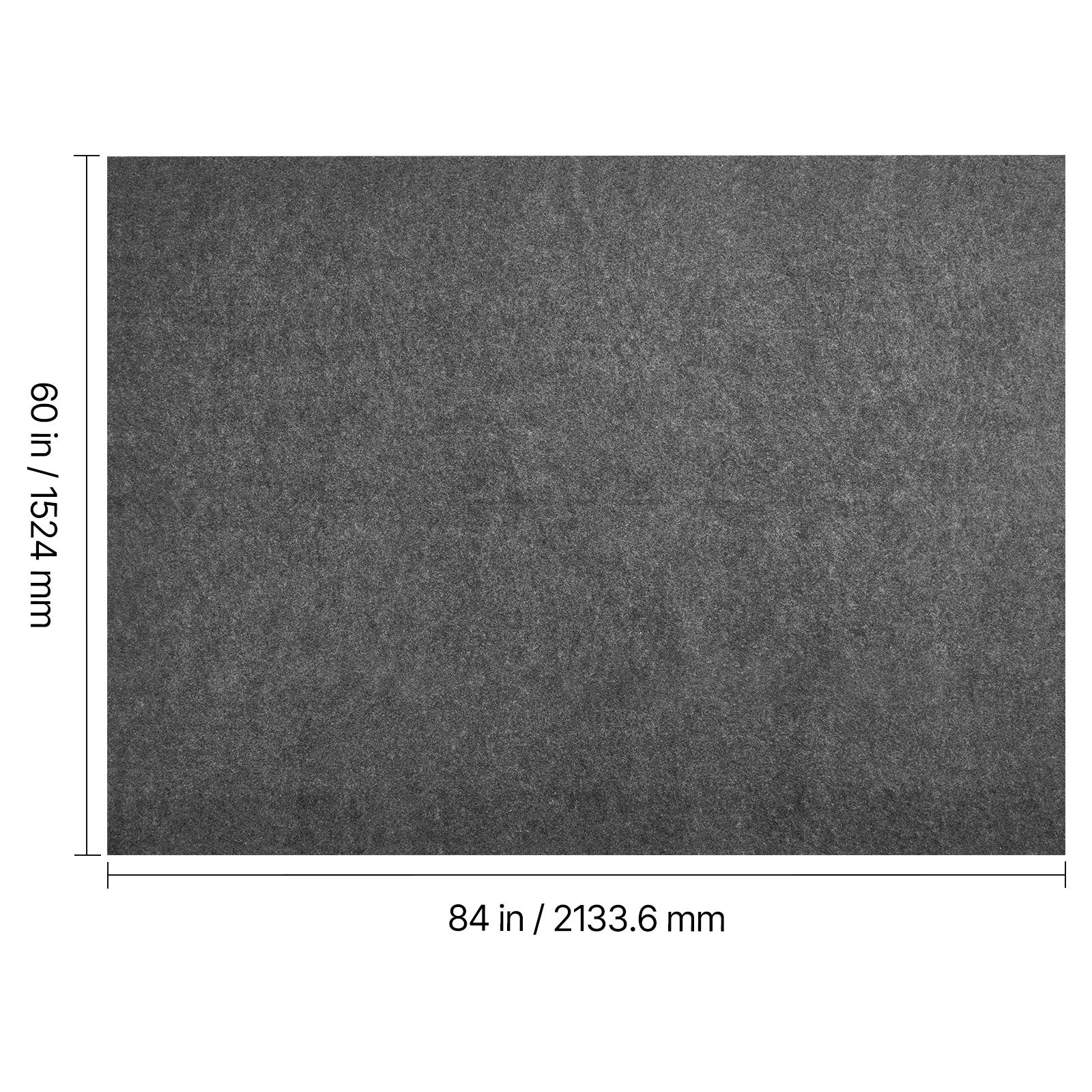 Sous-tapis antiderapant SucceBuy152,4x213,4 cm en feutre pour proteger,stabiliser et eviter le glissement des tapis sur parquet,carrelage ou moquette - 9