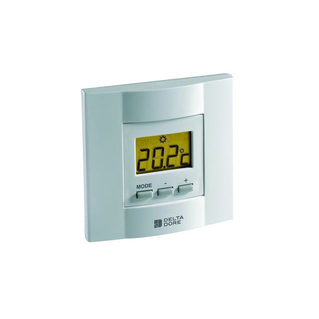 Delta Dore - TYBOX 21 Thermostat d'ambiance filaire pour chauffage eau chaude - 6053034