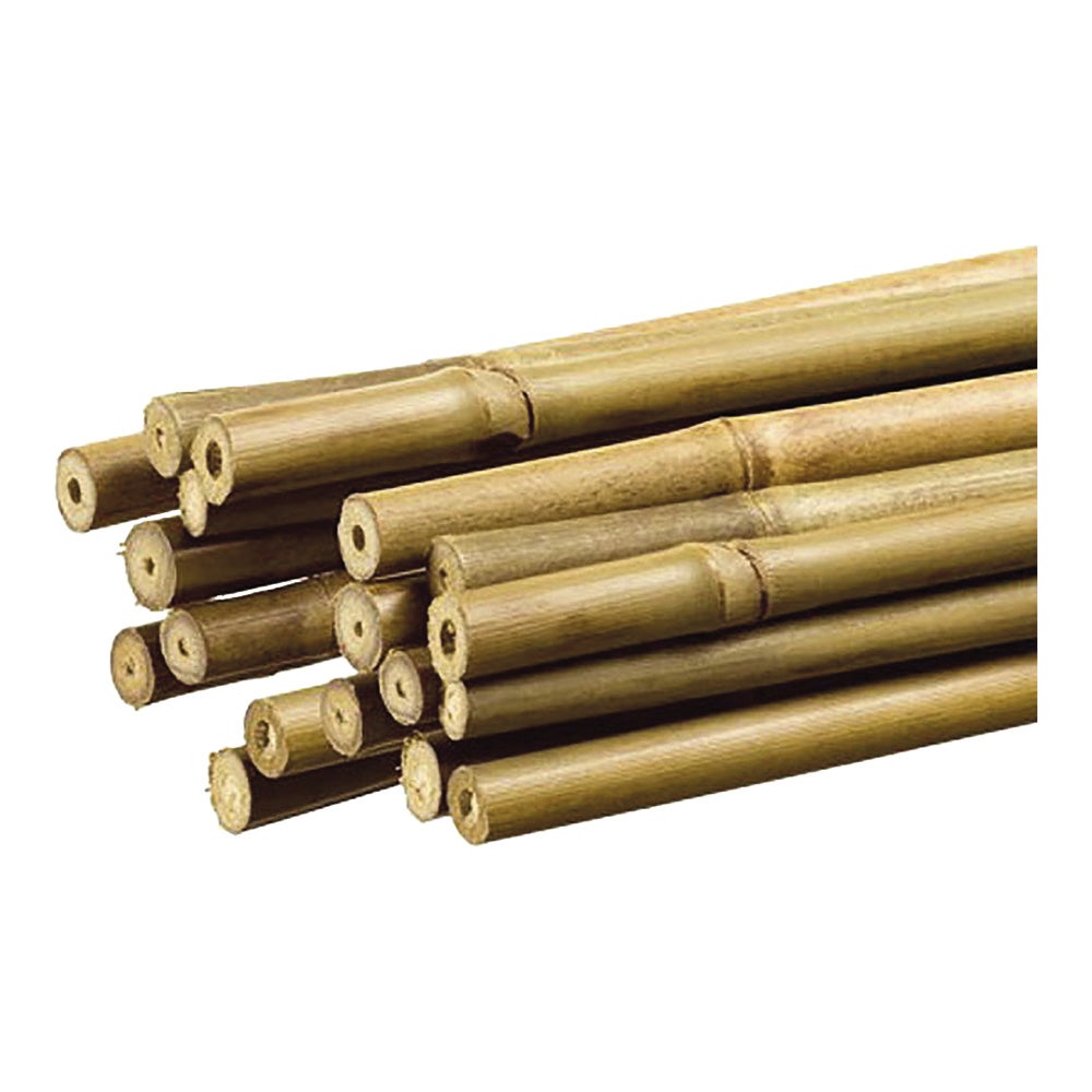 Tutor de bambú decorativo color natural ø1,1cm x1,80m nortene - 2