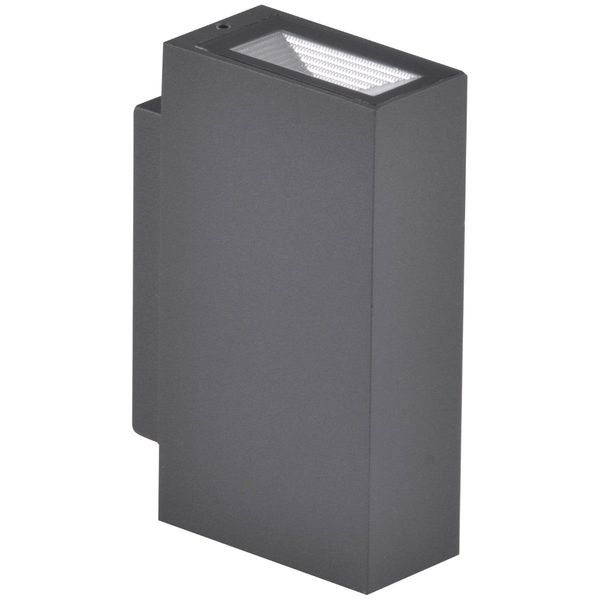 Kinkiet zewnętrzny ORLEAN LED 2x2.5W Neutralna biel 430lm (2 x 215lm - moduł LED) grafitowy wym: 13x3,5x8,1 cm IP54 Polux