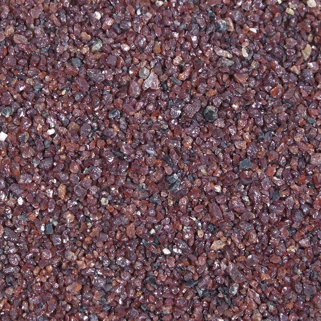 Sac 25 kg Sable Abrasif Garnet Mesh 30-60A+ pour Sableuse Aérogommeuse Sablage Aérogommage