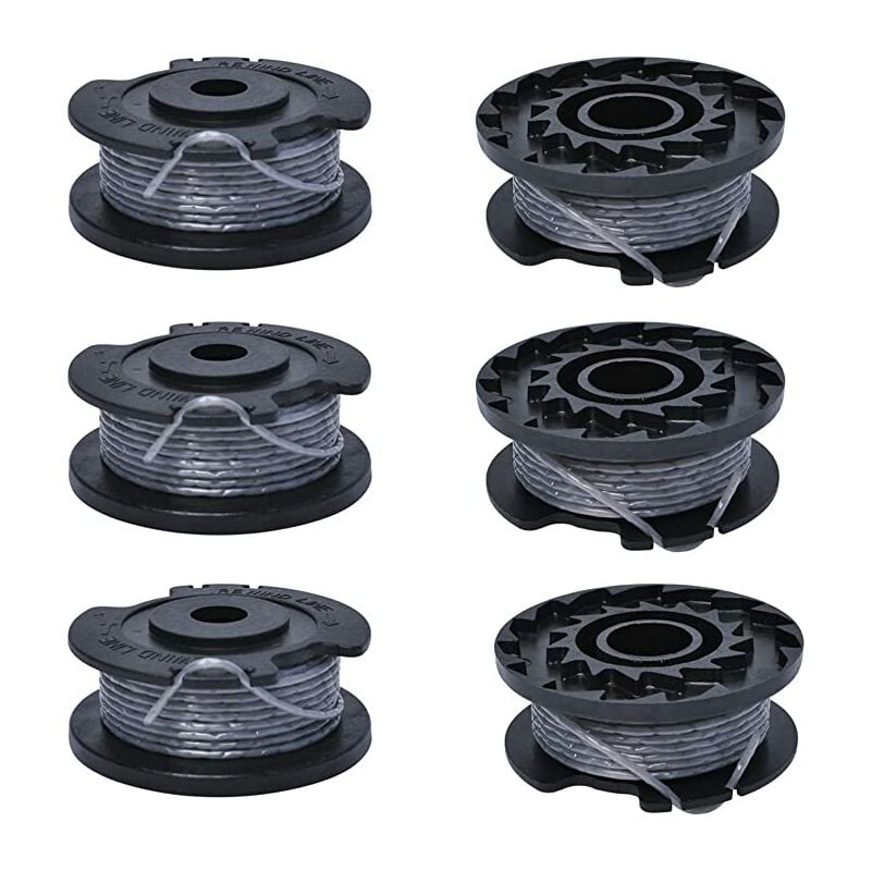 Szpula zapasowa do kosiarki F016800569 do Bosch EasyGrassCut 23/26/18/18-230/18-260/18-26 podkaszarka akumulatorowa, - Ø 1,6 mm 6,1 m