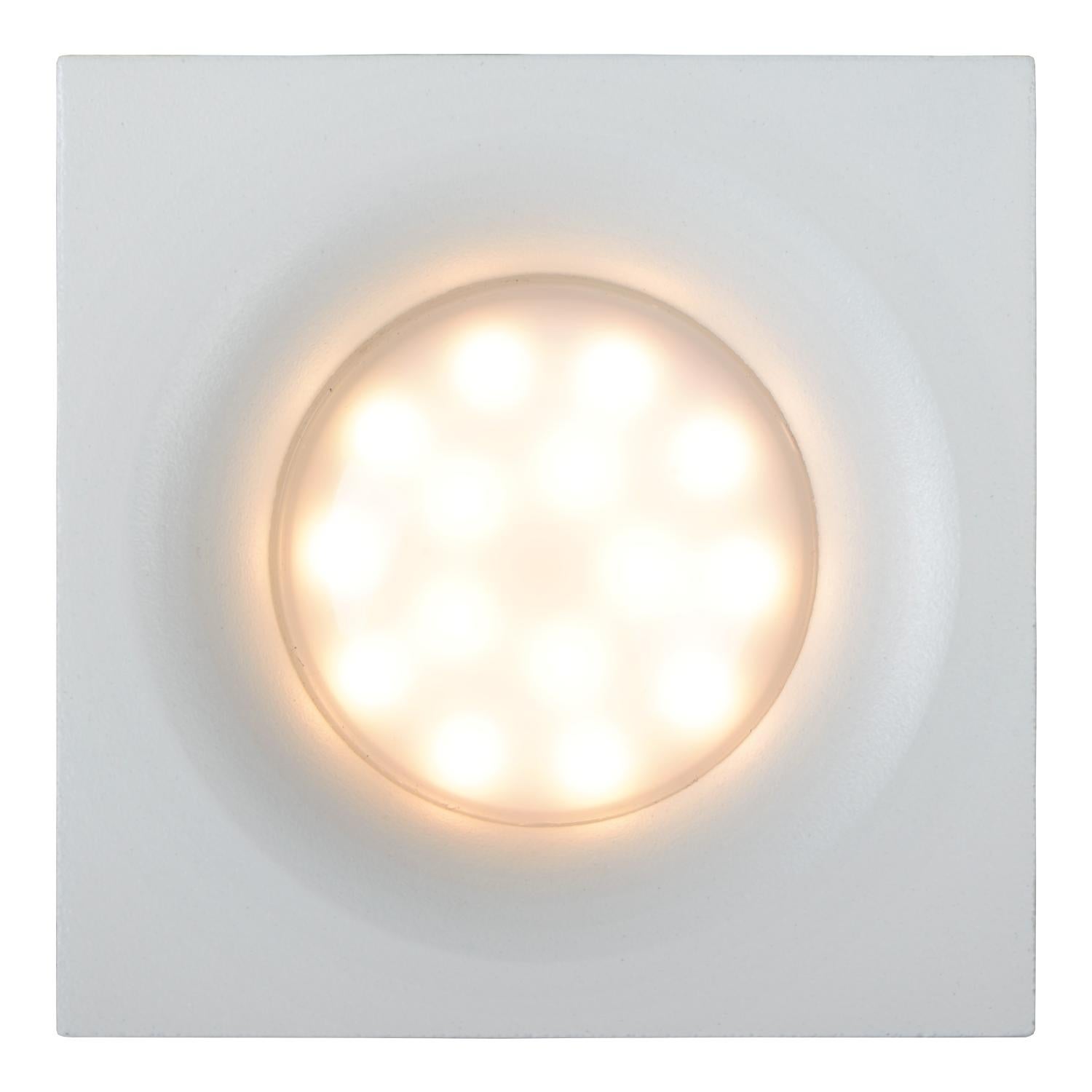 ZIVA-Spot encastrable salle de bain carré L8.5cm - - 7