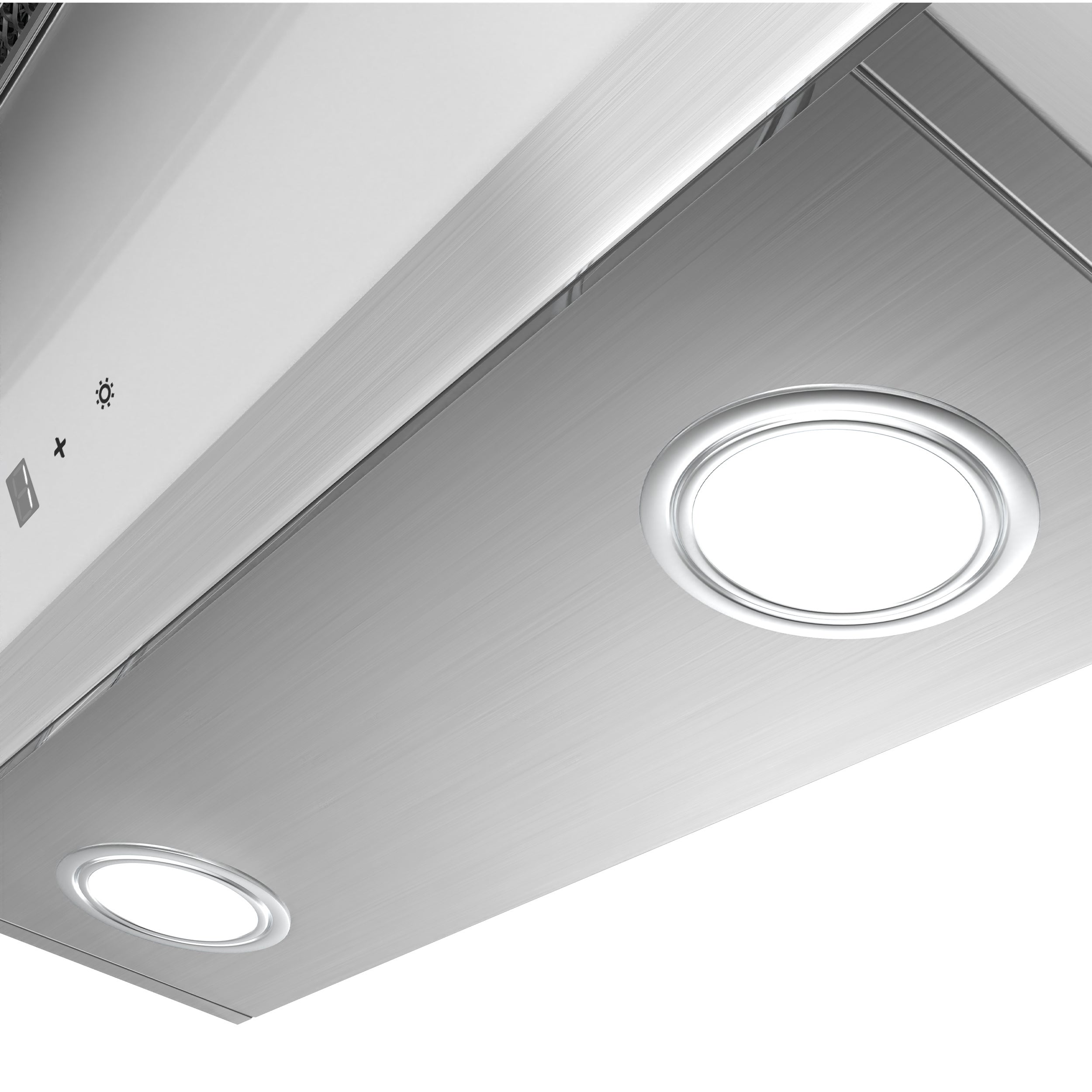 CIARRA Hotte Aspirante 60cm 650m³/h A+++ 4 Vitesses avec Booster APP Contrôle Touch Tactile Verre Blanc VM6736NW - 4