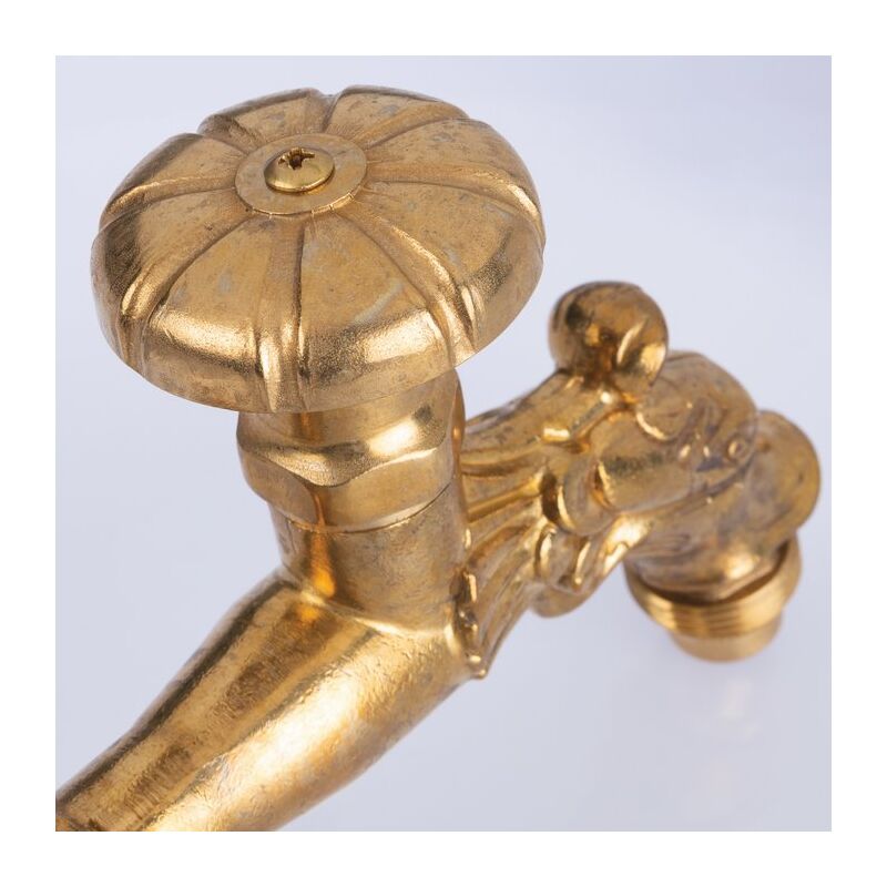 Robinet pour fontaine Capvert - Laiton poli - 4