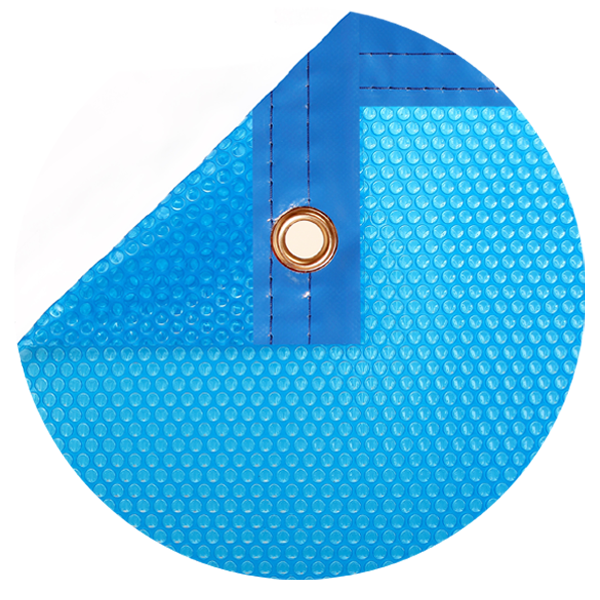 Bâche thermique 400 microns ECO de 3 x 3m avec renfort autour du contour - 4