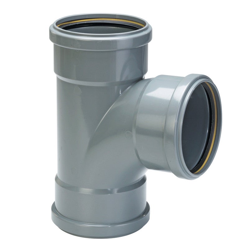 Culotte PVC assainissement à joint 87° femelle/femelle Ø315 | Leroy Merlin