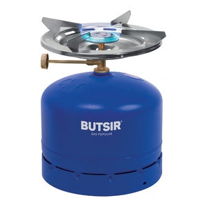 Argento  Fuoco Acero Bruciatori A Gas Fornello A Gas Per Esterni Portatile Compatto Diviso Luce Fornello~p140876589