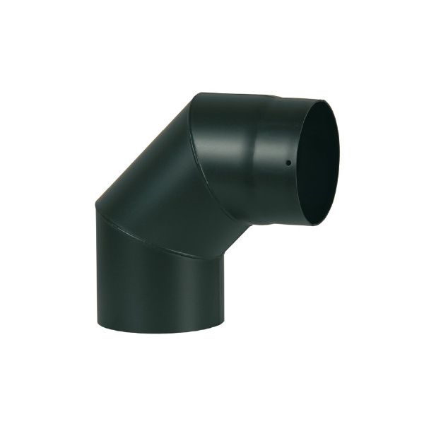Kolanko 90° czarne-120 mm