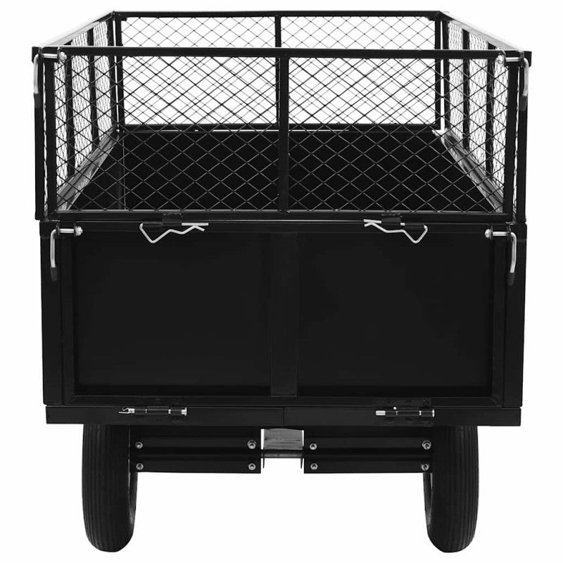 Remorque basculante pour tondeuse de pelouse Charge de 300 kg - 5