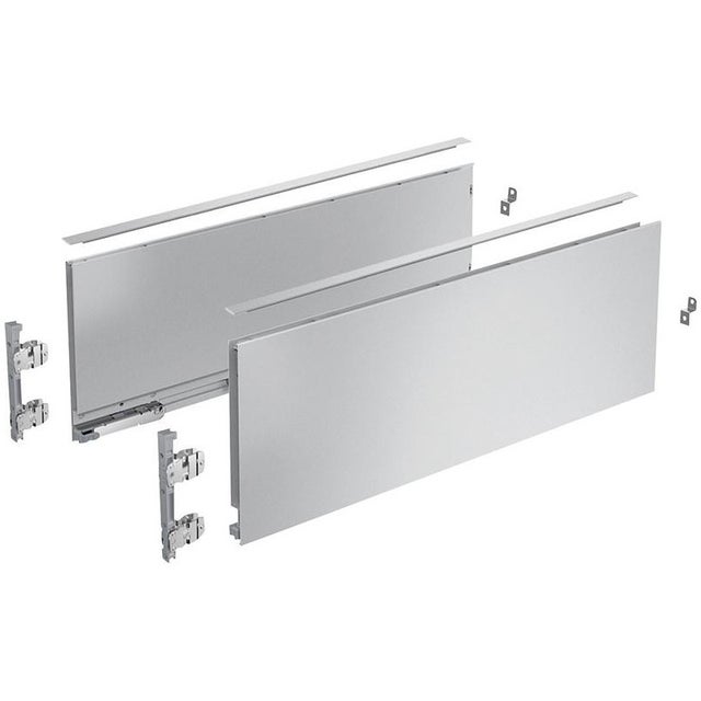 Kits profils côtés AvanTech YOU tiroir casserolier hauteur 187 mm Longueur 270 mm Argent
