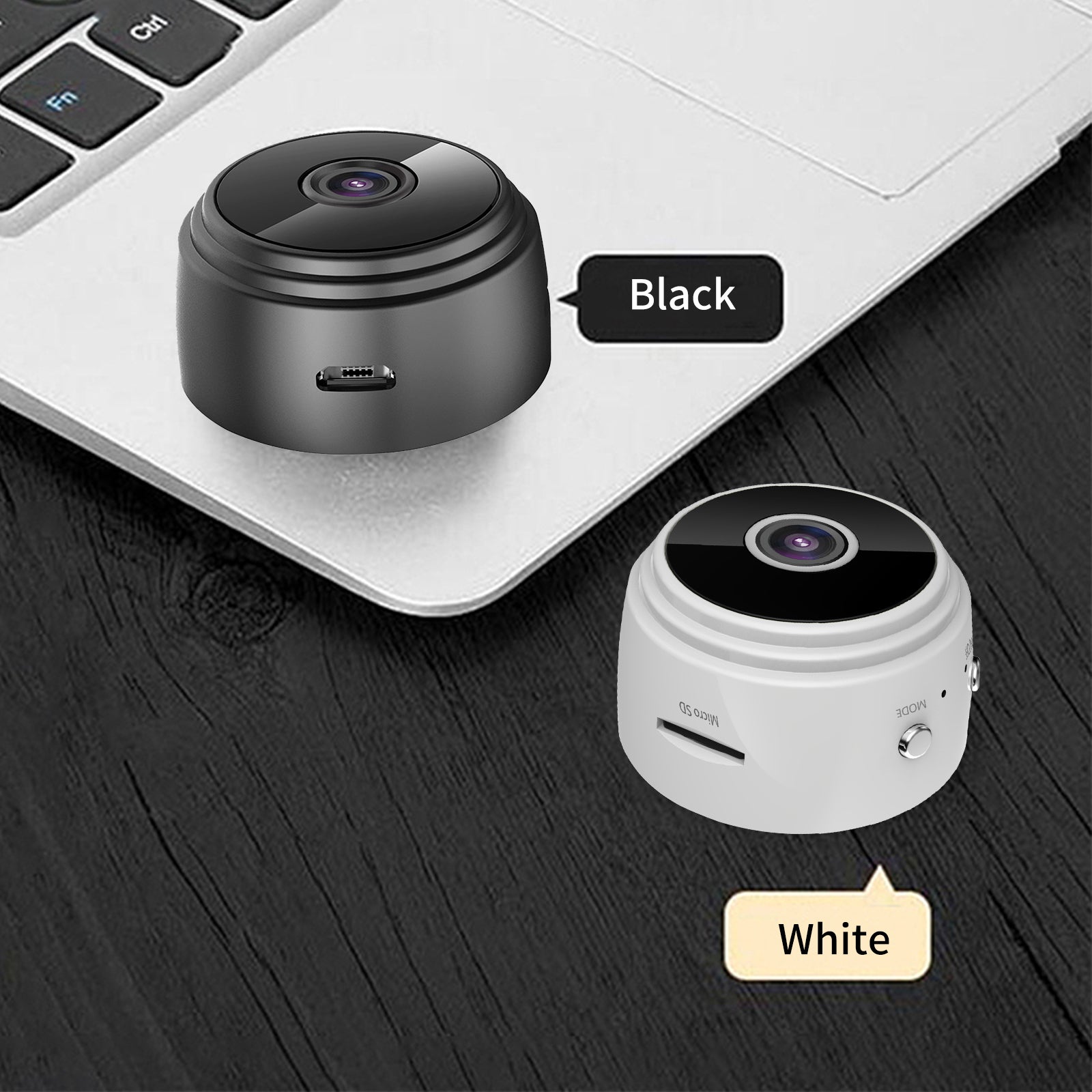 à l'intérieur comme à l'extérieur, Mini caméra cachée sans fil 1080p avec détection de mouvement et vision nocturne portable pour la surveillance - 2