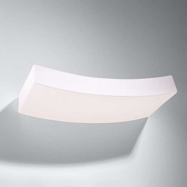 Kinkiet ścienny Hattor biały 2xG9x40W wym: 6 x 30 x 16 cm ceramika / gips IP20 Sollux Lighting