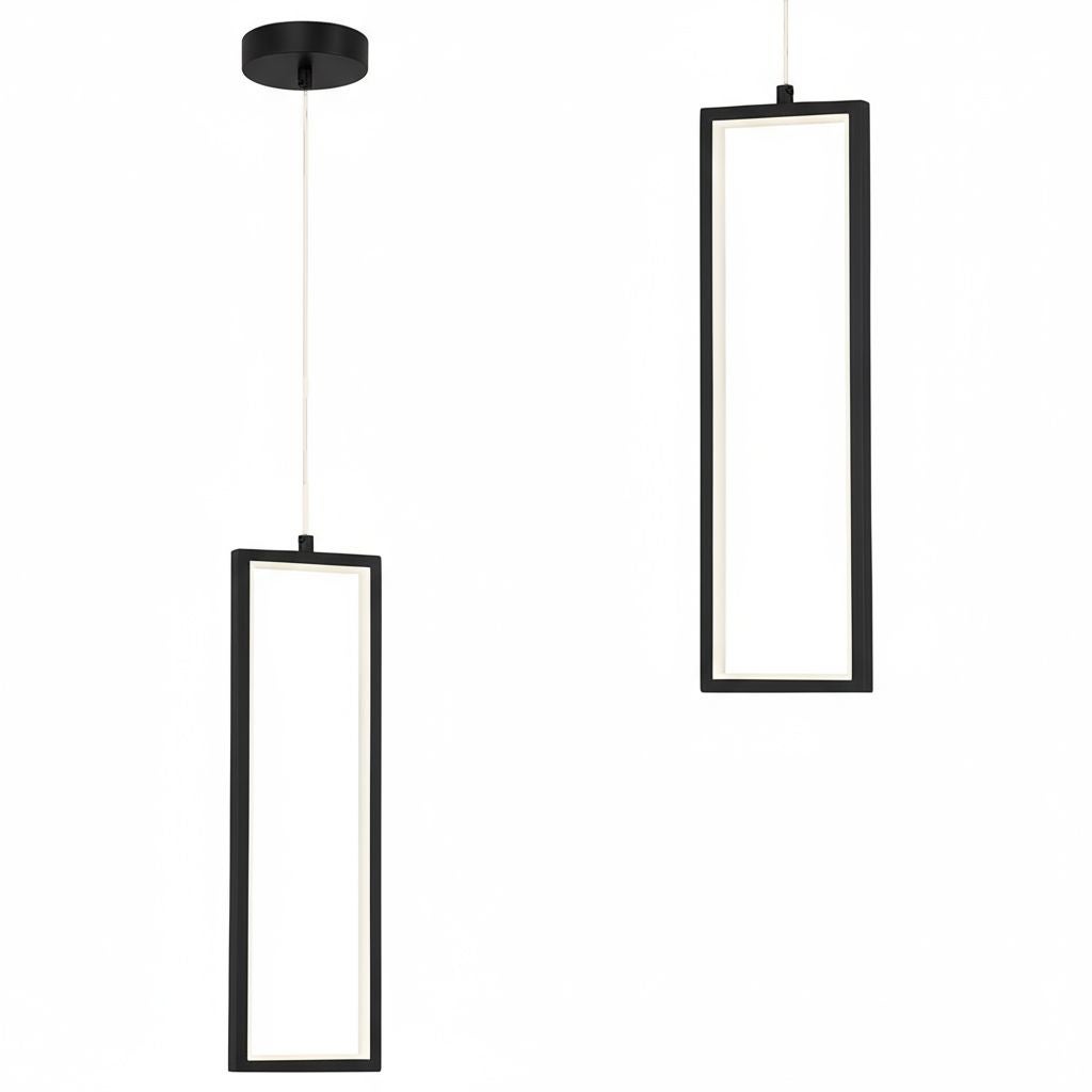 Lampa Sufitowa Wisząca Toolight Lhj083-1Cp Czarny Led