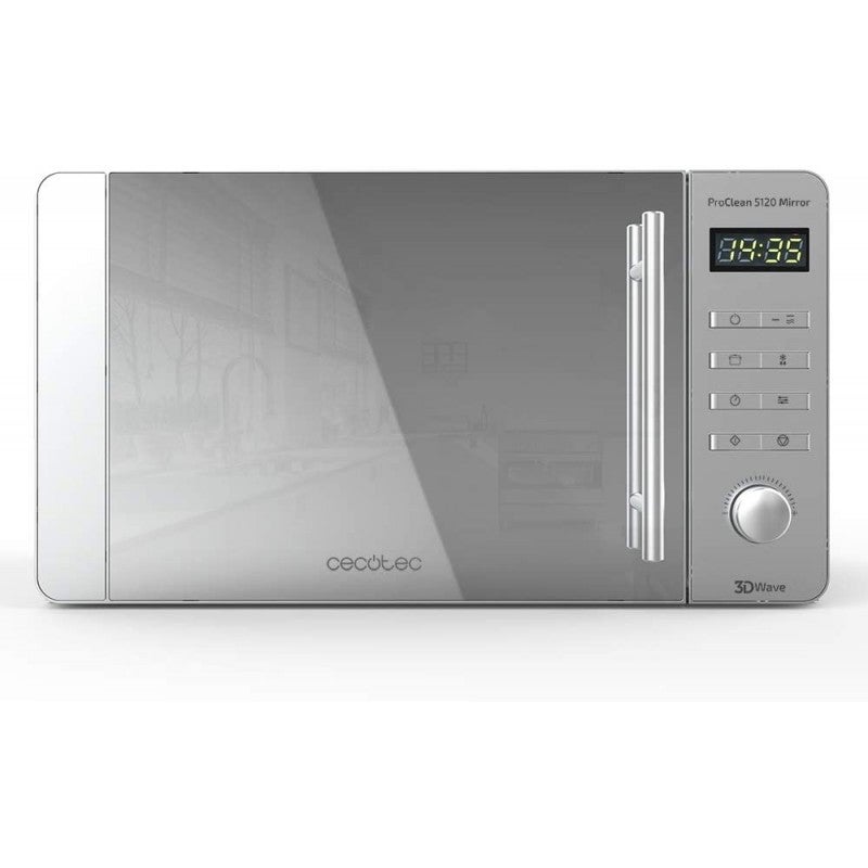 Cecotec Microondas Proclean 5120 Mirror 20L Plata - Imagen 5