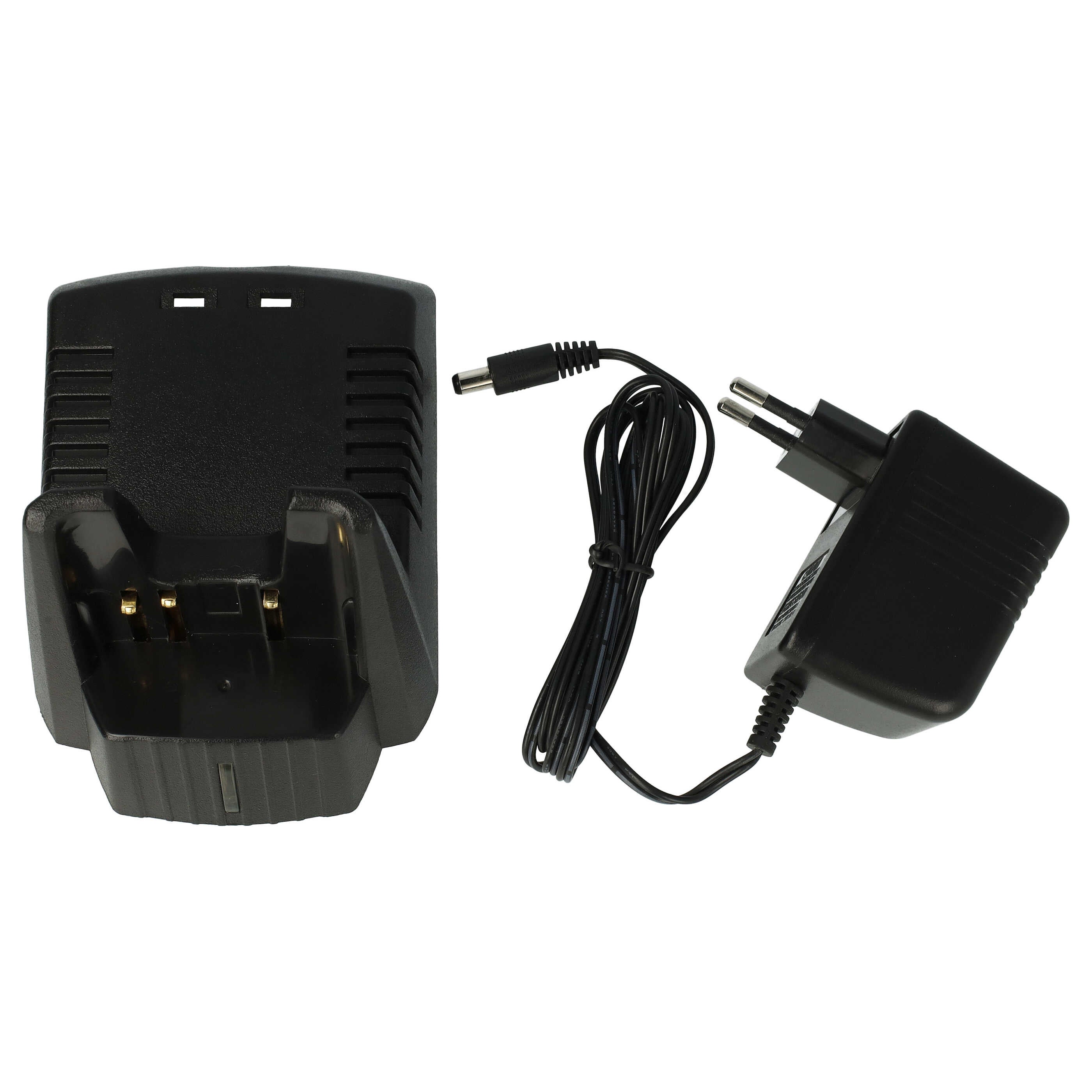 Vhbw Caricabatterie Per Radio Yaesu FT-60E, FT-60R, VX-127, VX-120, VX-110 – Base Di Ricarica 7,2V 0,4A Con Alimentatore