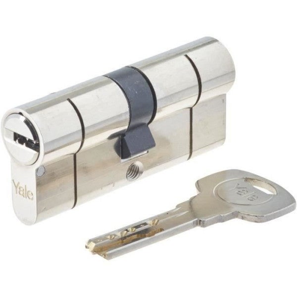 Cilindro Doppio XCOLOR FELGNER 40/45mm – Con Funzione Emergenza, 6 Pistoni E 5 Chiavi Colorate Per Porte Di Casa E Ufficio