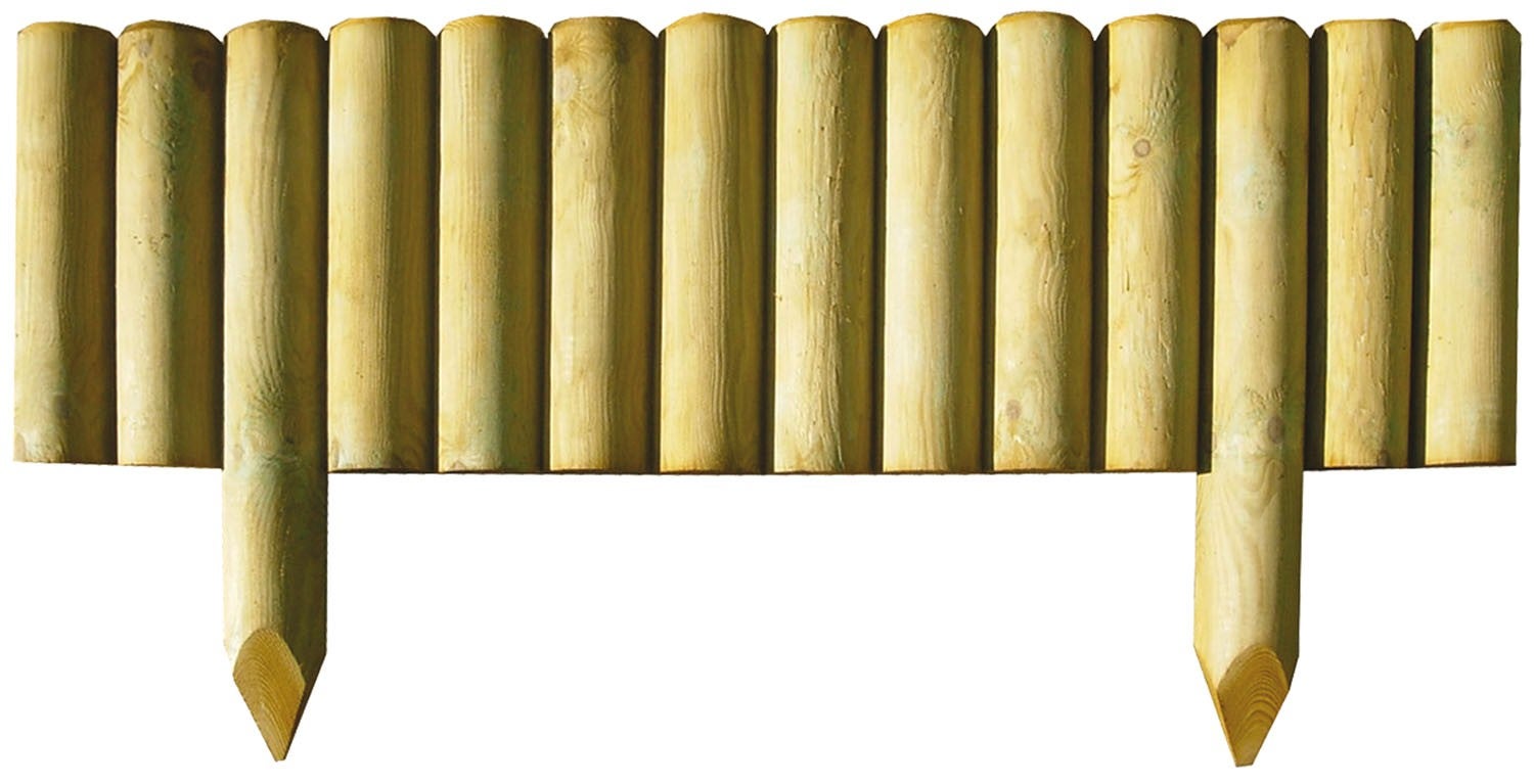 LASA Vampire bordure de clôture en bois de pin imprégné 100x50 cm - 4