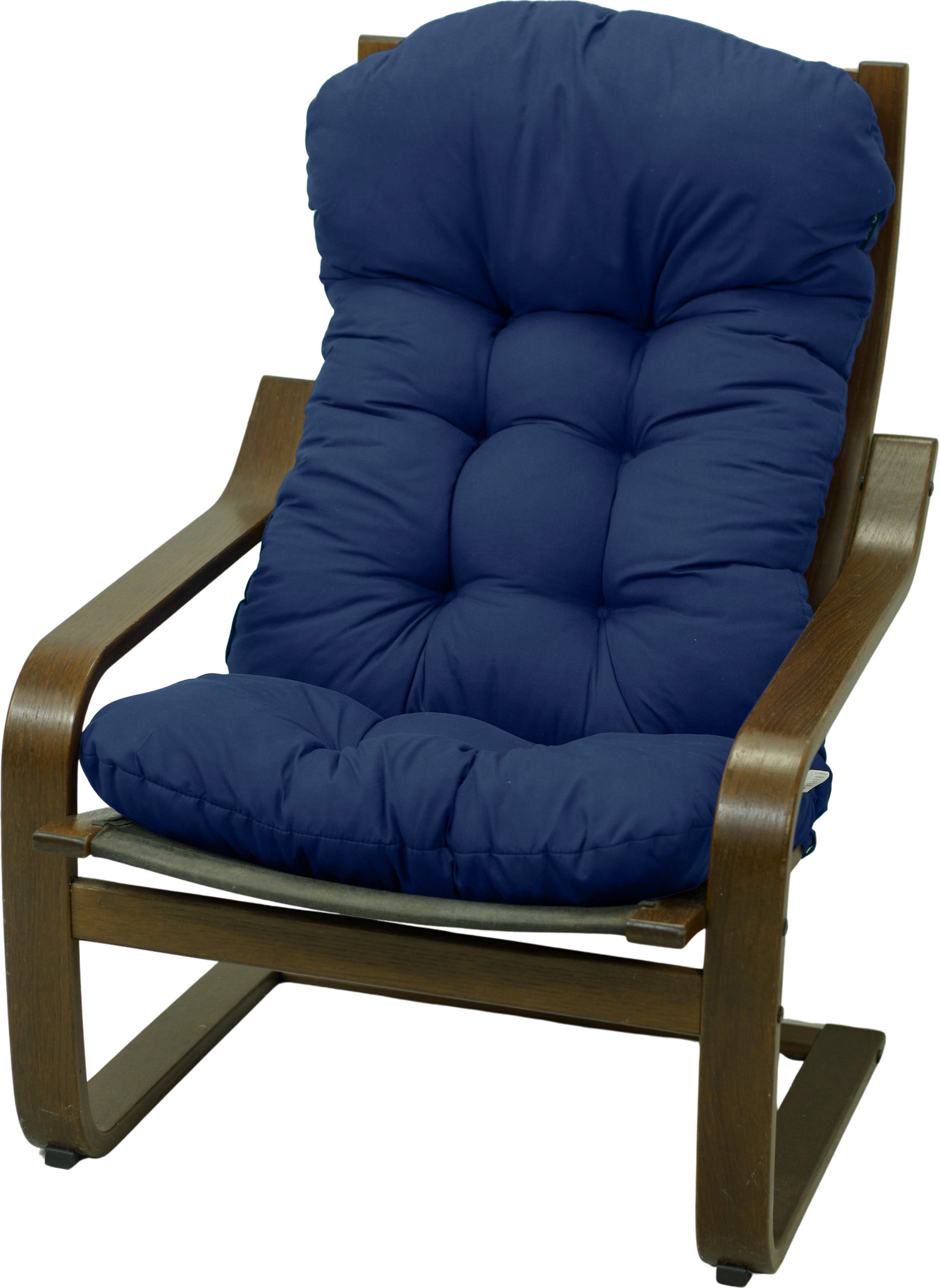 Poduszka na fotel drewniany krzesło Poang AMPO granatowy 1 szt.