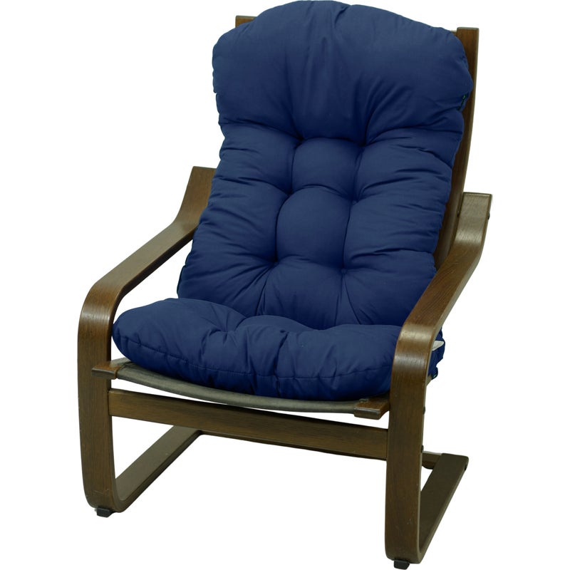 Poduszka na fotel drewniany krzesło Poang AMPO granatowy 1 szt.
