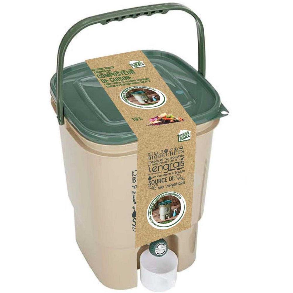 Composteur De Cuisine Avec Robinet Et Spray - 5
