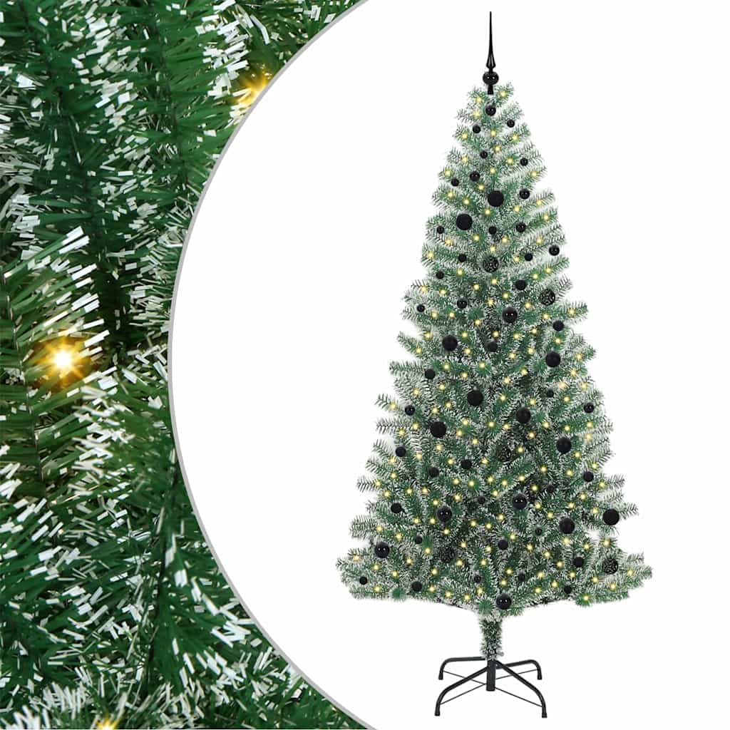 Árbol De Navidad Artificial Con Copos De Nieve Y Luz LED | Leroy Merlin