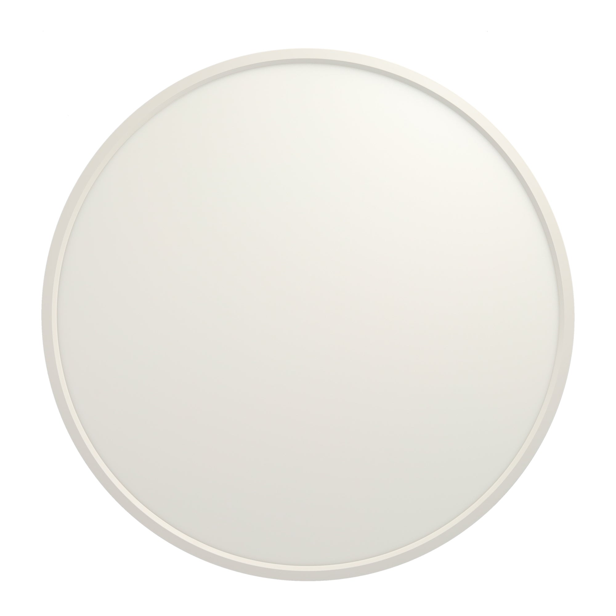 Lampa sufitowa LED 48W CCT, średnica 60cm, biała ramka