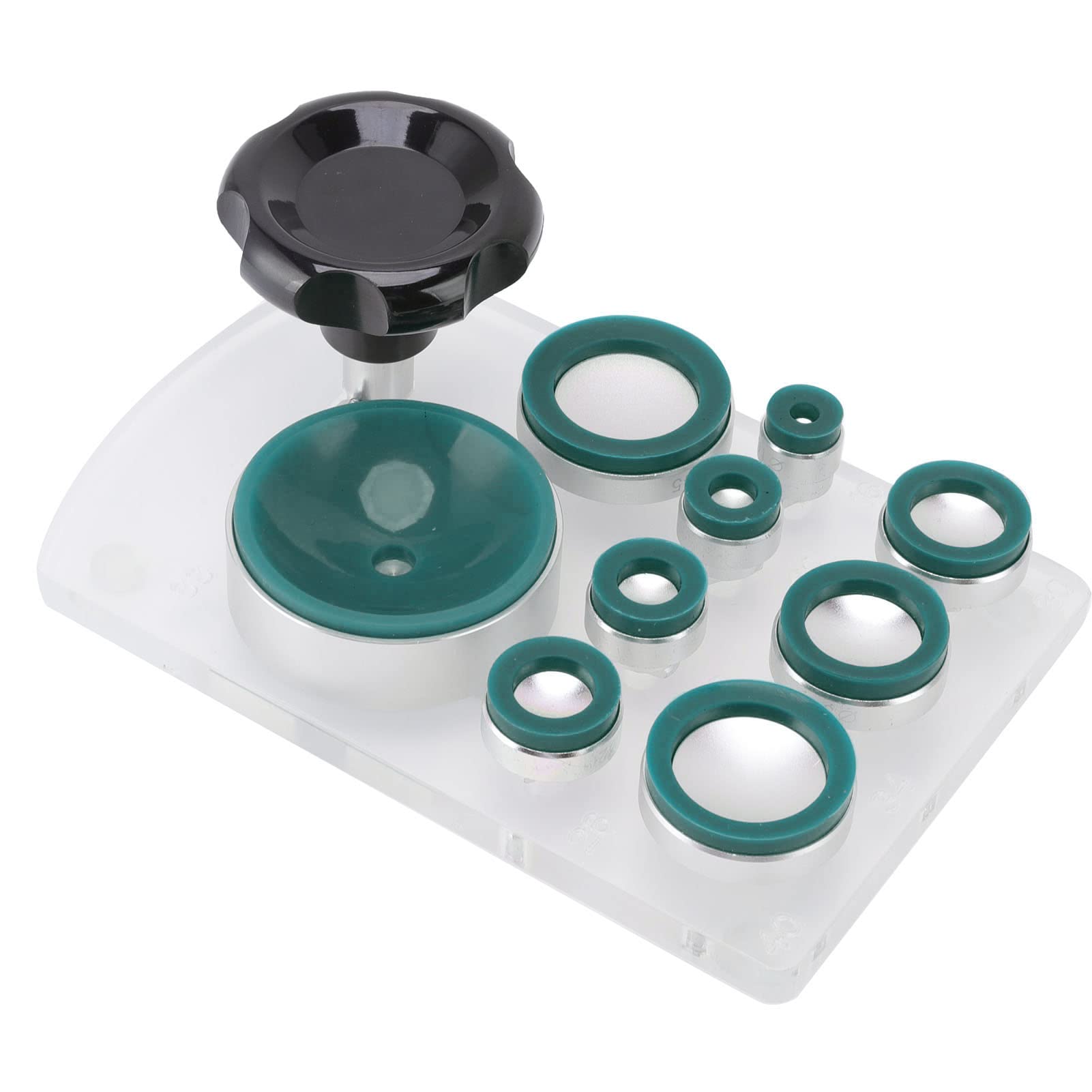 Set di apri-cassa a ventosa per orologi, antitraccia, in silicone