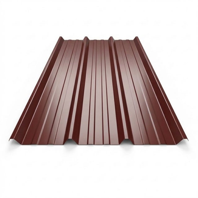 Chapa Metálica Lacada 1045 63/100 - Vermelho 8012, 105x300 cm