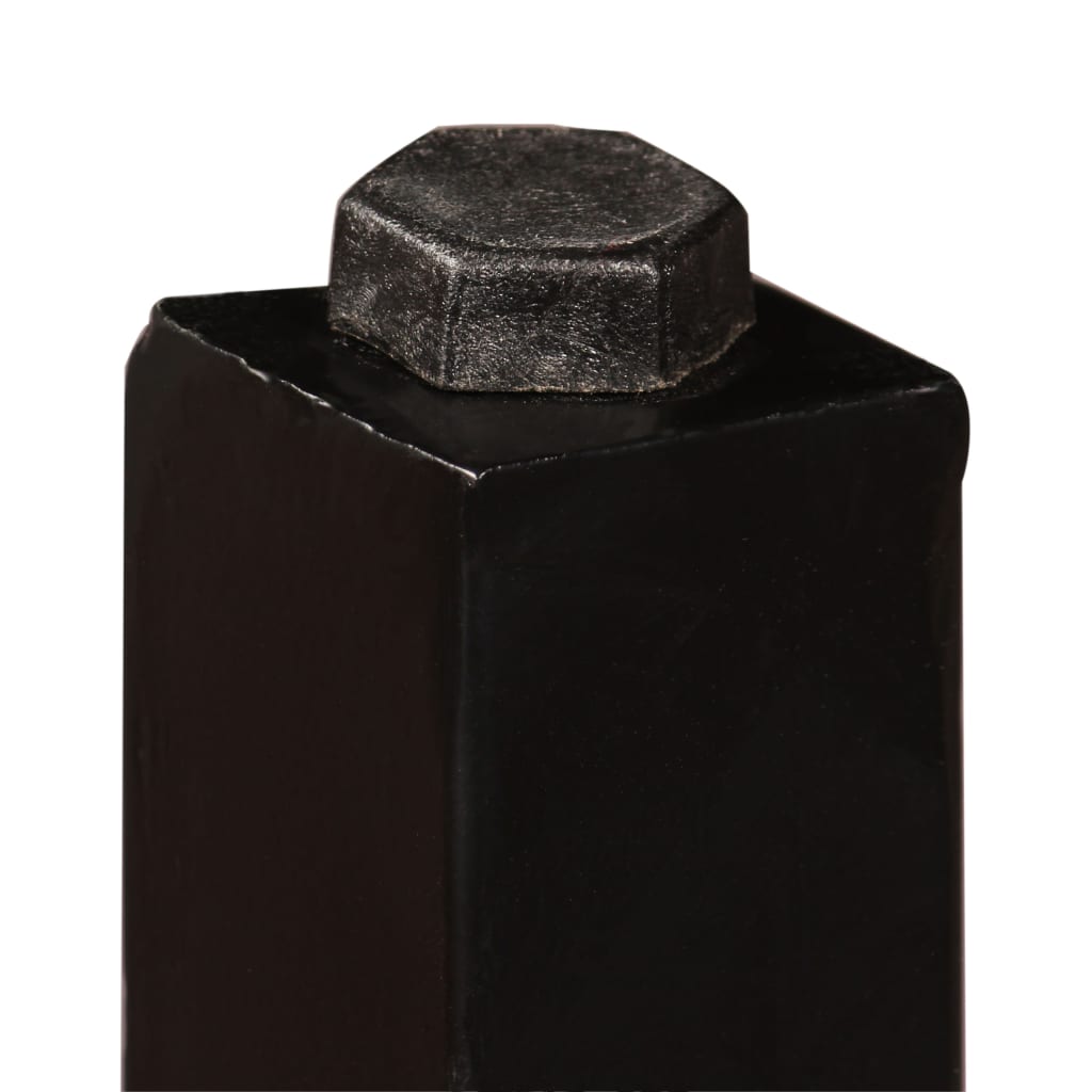 Maison Exclusive - Set da Bar 5 pz in Legno Massello e Vera Pelle - 7