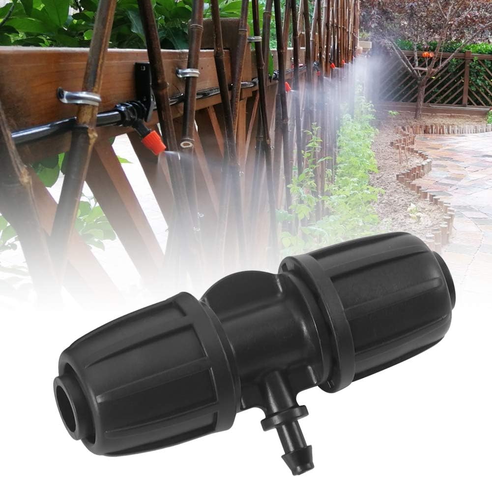 Raccord de tuyau d'arrosage, lot de 10 pièces ; raccord en T pour tuyau d'arrosage et fil barbelé, 10mm à 4/7 Lock, 8, 4 x 4, 2 cm - 2