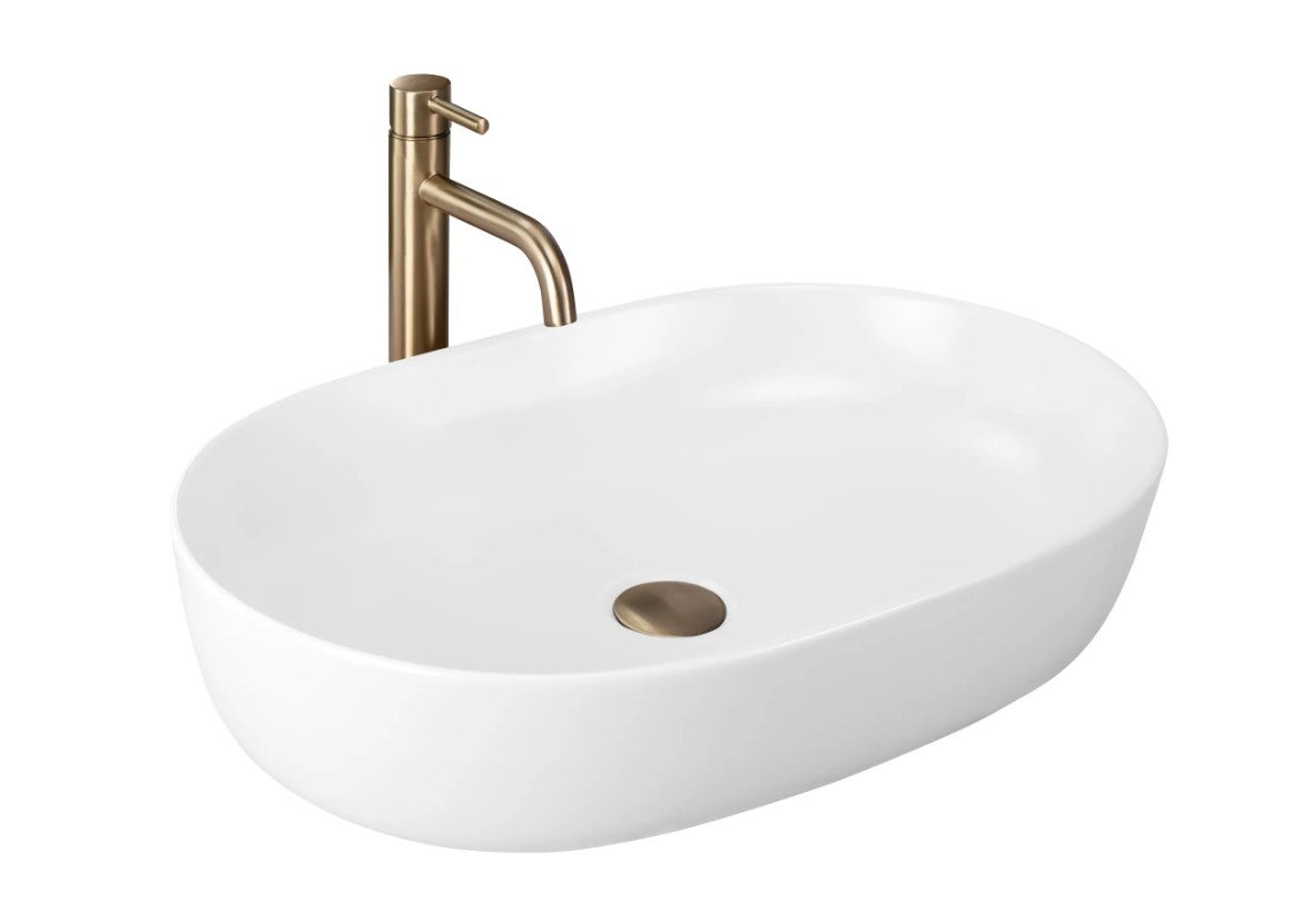 Umywalka Nablatowa Rea Cleo 61 Biały Matowy 60,5 X 41