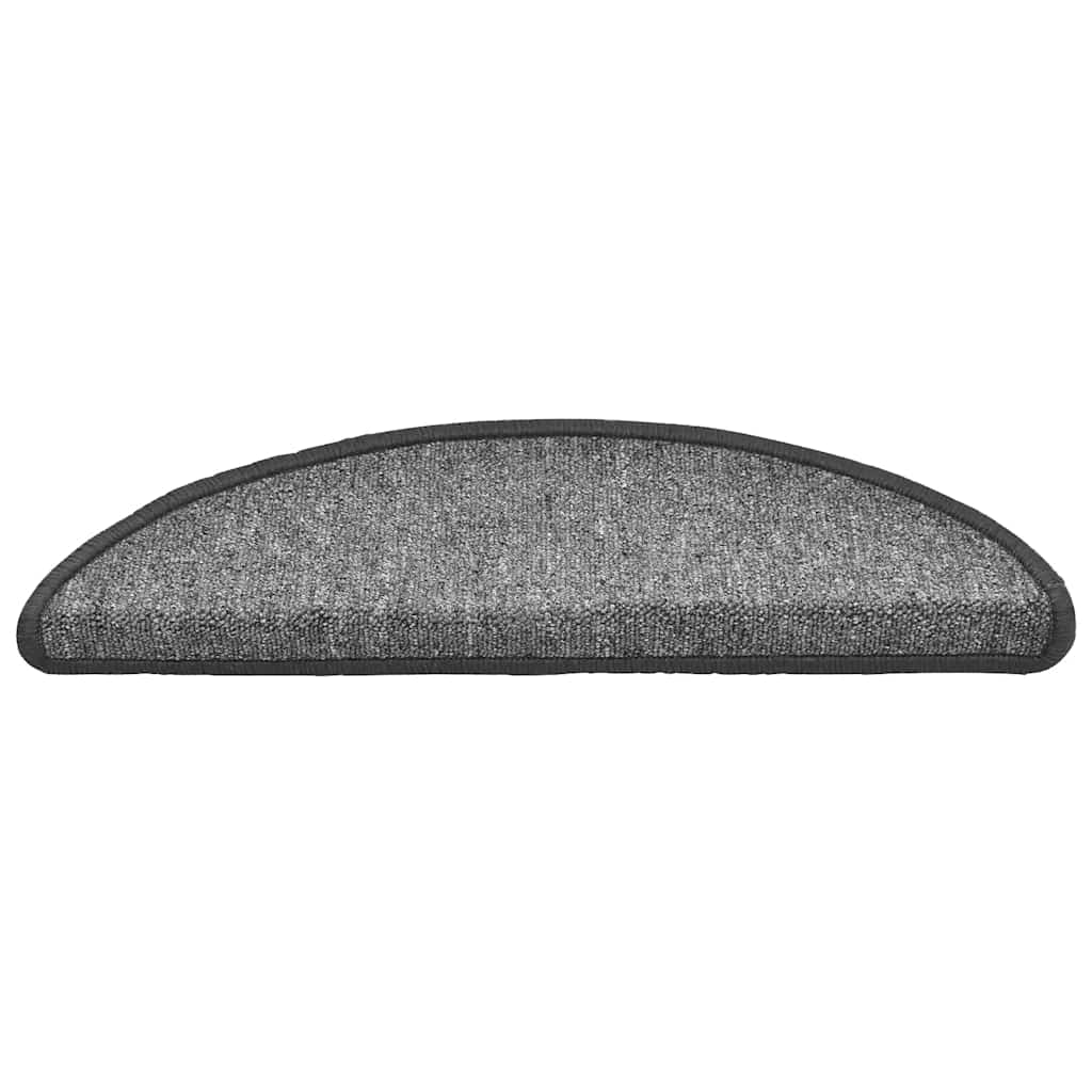 Tapis d'escalier 20 pcs | Paillasson d'escalier | Tapis de marche gris foncé 56x17x3 cm CFW174412 - 3
