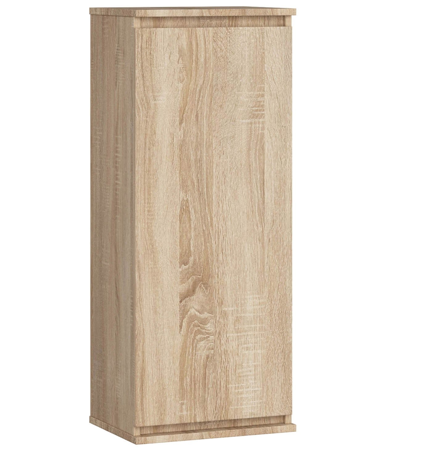 Szafka AKORD W40 Dąb Sonoma 40 cm 1 drzwi kolor Dąb Sonoma mat 3 półki 40x30x99 cm