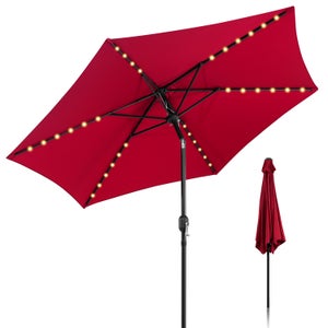 Parasol Rectangulaire Inclinable Turquoise 200x300 Cm – Grand Format, Pied Métal, Pour Terrasse Et Jardin
