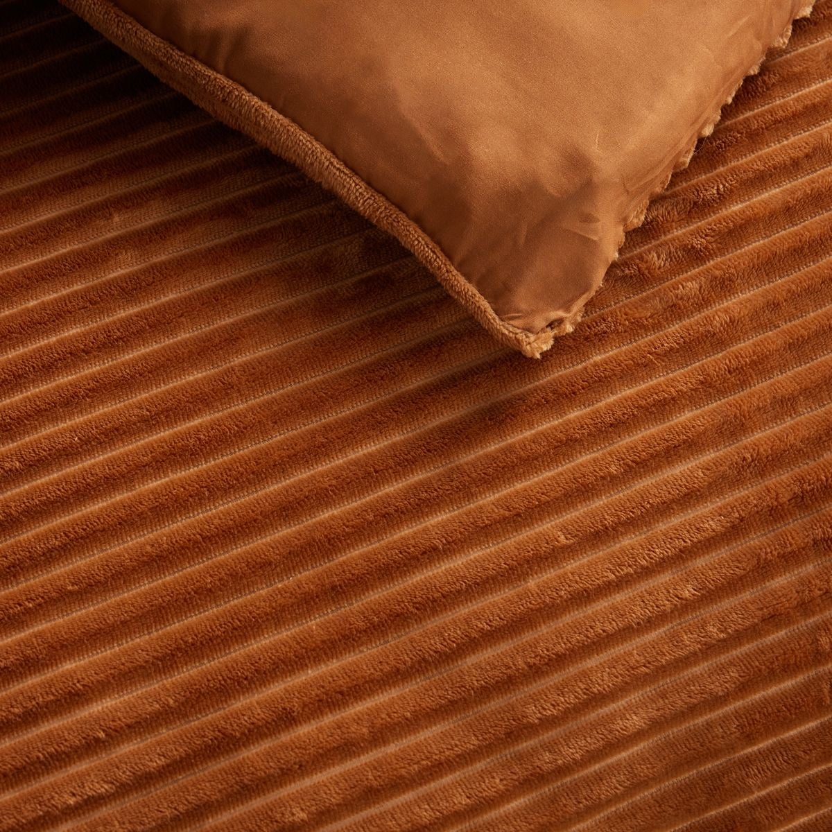 Parure de lit uni polaire MOKA - 3