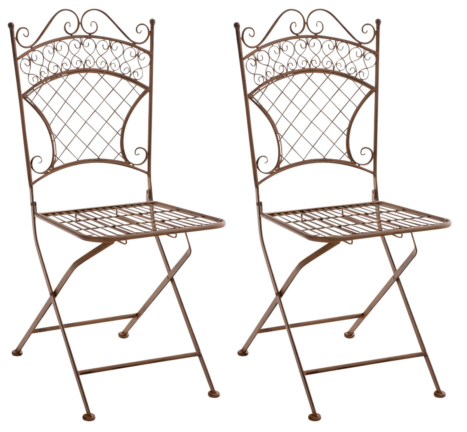 Lot De 2 Piquets De Jardin UNUS Agapantus Aspect Rouille - Décoration Fleur Lys Pour Extérieur