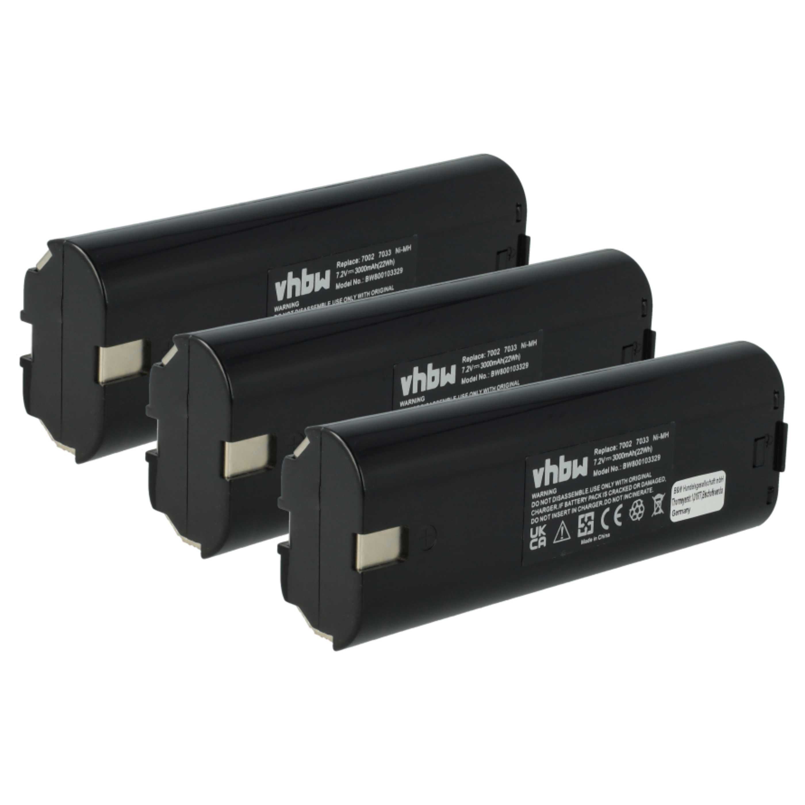 vhbw 3x batteria sostituisce Canon NB-13L per fotocamera digitale DSLR (1010mAh, 3,7V, Li-Ion